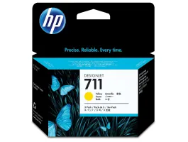 HP CZ136A (711) Yellow 3-pack tintapatron