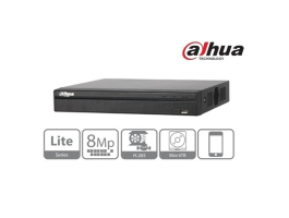 Dahua NVR2108HS-4KS2 8 csatorna/H265/80Mbps rögzítés/1x Sata hálózati rögzíto(NVR)