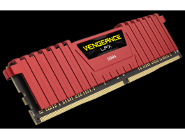 Corsair 8GB DDR4 2666MHz Vengeance LPX Red memória (CMK8GX4M1A2666C16R)