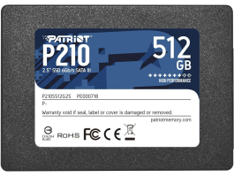 Patriot 512GB 2,5&quot; SATA3 P210 Series SSD (P210S512G25)