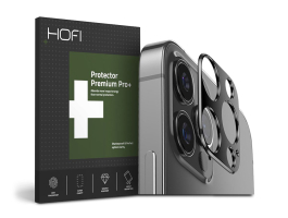 HOFI Metal Camera Sytling hátsó kameravédő borító - Apple iPhone 12 Pro - black