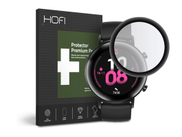 HOFI Hybrid Glass üveg képernyővédő fólia - Huawei Watch GT 2 (42 mm) - fekete