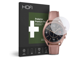 HOFI Glass Pro+ üveg képernyővédő fólia - Samsung Galaxy Watch 3 (41 mm) -   átlátszó