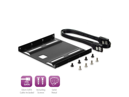 Ewent EW7007 SSD Mounting Kit for a 2,5&quot; SSD/HDD Black