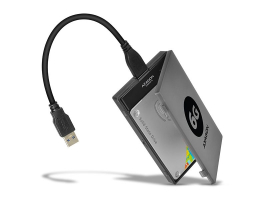 AXAGON ADSA-1S6 2,5&quot; USB3.0 HDD SATA3 Black