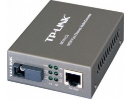 TP-LINK MC111CS single-mode 100Mb ethernet média konverter