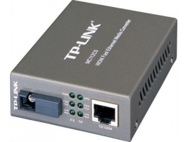 TP-LINK MC112CS single-mode 100Mb ethernet média konverter