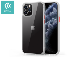 Apple iPhone 12/12 Pro ütésálló hátlap - Devia Shark Series Shockproof Case - clear/transparent