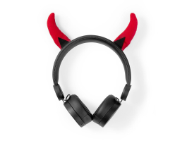 NEDIS On-Ear vezetékes fejhallgató 3.5mm Kábel hossz: 1.20m 85 dB (HPWD4000BK)