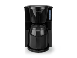 NEDIS Kávéfozo Maximális kapacitás: 1.0 l 8 Melegen tartó funkció Óra funkció Fekete (KACM250EBK)