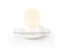 NEDIS LED Lámpa drótnélküli töltovel Szabályozható - a Terméken Qi 10 W Állítható fényerovel Meleg Fehér 3000 K (LTLQ10W