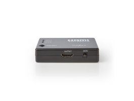 NEDIS HDMI Switch 3-Port 4x HDMI Kimenet 1x HDMI Kimenet 1080p 3.4Gbps Fekete (VSWI3453BK)