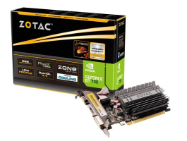 Zotac GeForce GT 730 Zone Edition nVidia 2GB DDR3 64bit videokártya (ZT-71113-20L)