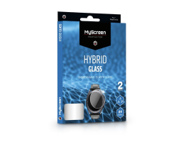Huawei Watch GT Active rugalmas üveg képernyővédő fólia - MyScreen Protector Hybrid Glass - 2 db/csomag - transparent