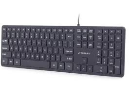 Gembird KB-MCH-02multimedia keyboard Black US