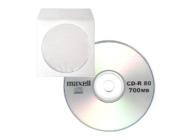 Maxell CD-R 700MB papírtokos lemez
