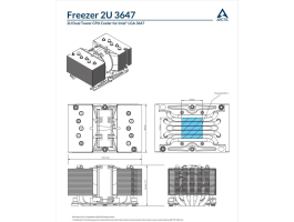 Arctic Freezer 2U 3647 (Server Cooler )