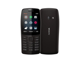 Nokia 210 DualSIM Black okostelefon