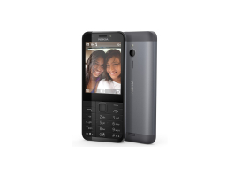Nokia 230 DualSIM Dark Silver okostelefon