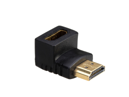 Akyga AK-AD-01 HDMI 1.4 M/F adapter fekete 90