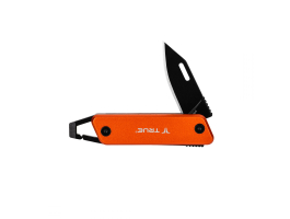 TRUE UTILITY MODERN KEY CHAIN KNIFE - Orange (Gift Box) (TU7061)
