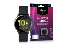 Samsung Galaxy Watch Active 2 (40 mm) ütésálló képernyővédő fólia - MyScreen  Protector AntiCrash Shield Edge3D - 2 db/c