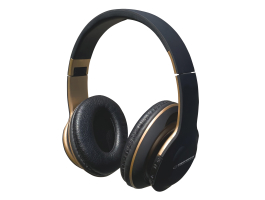Esperanza Shange mikrofonos vezeték nélküli fejhallgató fekete-arany (EH220)