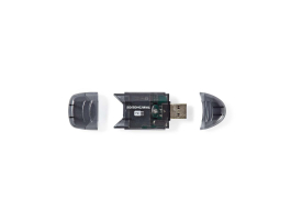 NEDIS Kártyaolvasó MMC / SD / SDHC USB2.0 (CRDRU2100BK)
