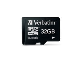 VERBATIM microSDHC Memóriakártya Class 10 32 GB (VB-TFHC10-32G)