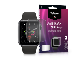 Apple Watch Series 4/5 (40 mm) ütésálló képernyővédő fólia - MyScreen Protector AntiCrash Shield Edge3D - 2 db/csomag -