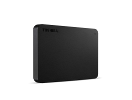 Toshiba 1TB Canvio 2,5&quot; Külso merevlemez USB Type-C3.2 (Type-C) Fekete külso merevlemez (HDTB410EKCAA)