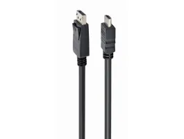 Gembird Displayport - HDMI M/M video jelkábel 10m fekete