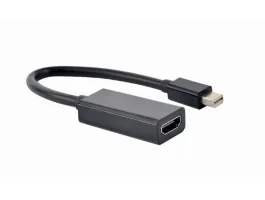 Gembird Displayport mini - HDMI M/F adapter 0.2m fekete