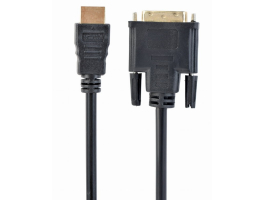 Gembird HDMI - DVI-D M/M video jelkábel 1.8m fekete