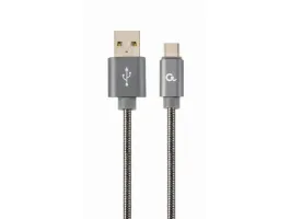 Gembird USB2.0 A - USB Type-C M/M adatkábel 1m szürke