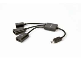 Gembird MicroUSB OTG 3 portos USB2.0 HUB (UHB-OTG-02)