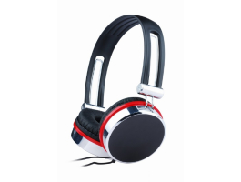 Gembird MHS-903 2.0 fülhallgató fekete-piros