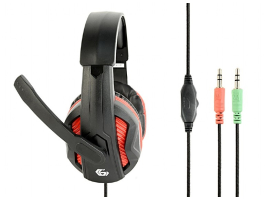 Gembird GHS-03 gaming fejhallgató headset fekete
