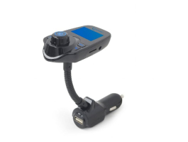 Gembird Bluetooth carkit with FM-radio transmitter black