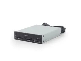 Gembird USB internal card reader/writer with 2.5 SATA3 port black