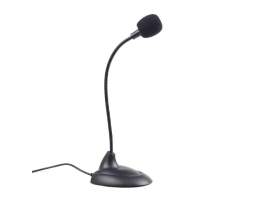 Gembird MIC-205 asztali mikrofon fekete