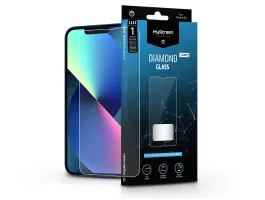 Apple iPhone 13/13 Pro/14/14 Pro edzett üveg képernyővédő fólia - MyScreen   Protector Diamond Glass Lite Full Glue - át