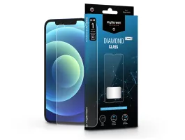 Apple iPhone 12/12 Pro edzett üveg képernyővédő fólia - MyScreen Protector   Diamond Glass Lite Full Glue - átlátszó