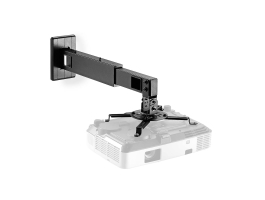 NEDIS Projektor Tartó Döntheto Forgatható 15 kg Forgatható Döntheto Acél Fekete (PJWM200BK)