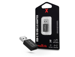 Maxlife USB Type-C - USB adapter - Maxlife USB-C To USB 3.0 Adapter - 5A - fekete