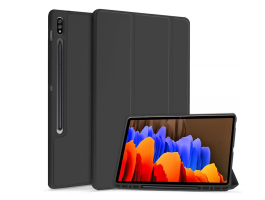 Samsung T730/T736B Galaxy Tab S7 FE 5G 12.4 tablet tok (Smart Case) on/off   funkcióval, Pencil tartóval - Tech-Protect
