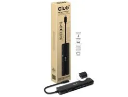 Club3D USB Type-C 3.2 Gen1 7in1 Hub HDMI 4K60Hz SD TF Card slot 2xUSB Type A USB Type C PD RJ45
