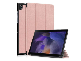 Samsung X200/X205 Galaxy Tab A8 10.5 tablet tok (Smart Case) on/off funkcióval -Tech-Protect - rose gold (ECO csomagolás