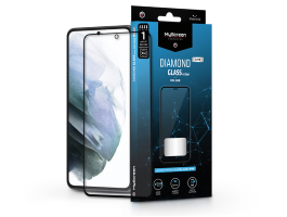 Samsung G990F Galaxy S21 edzett üveg képernyővédő fólia - MyScreen Protector  Diamond Glass Lite Edge2.5D Full Glue - fe