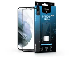 Samsung G990F Galaxy S21 edzett üveg képernyővédő fólia - MyScreen Protector  Diamond Glass Lite Edge2.5D Full Glue - fe